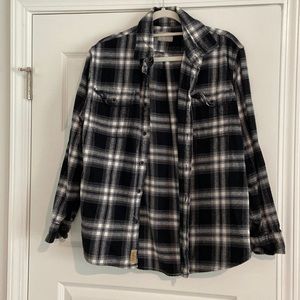Black and White Flannel